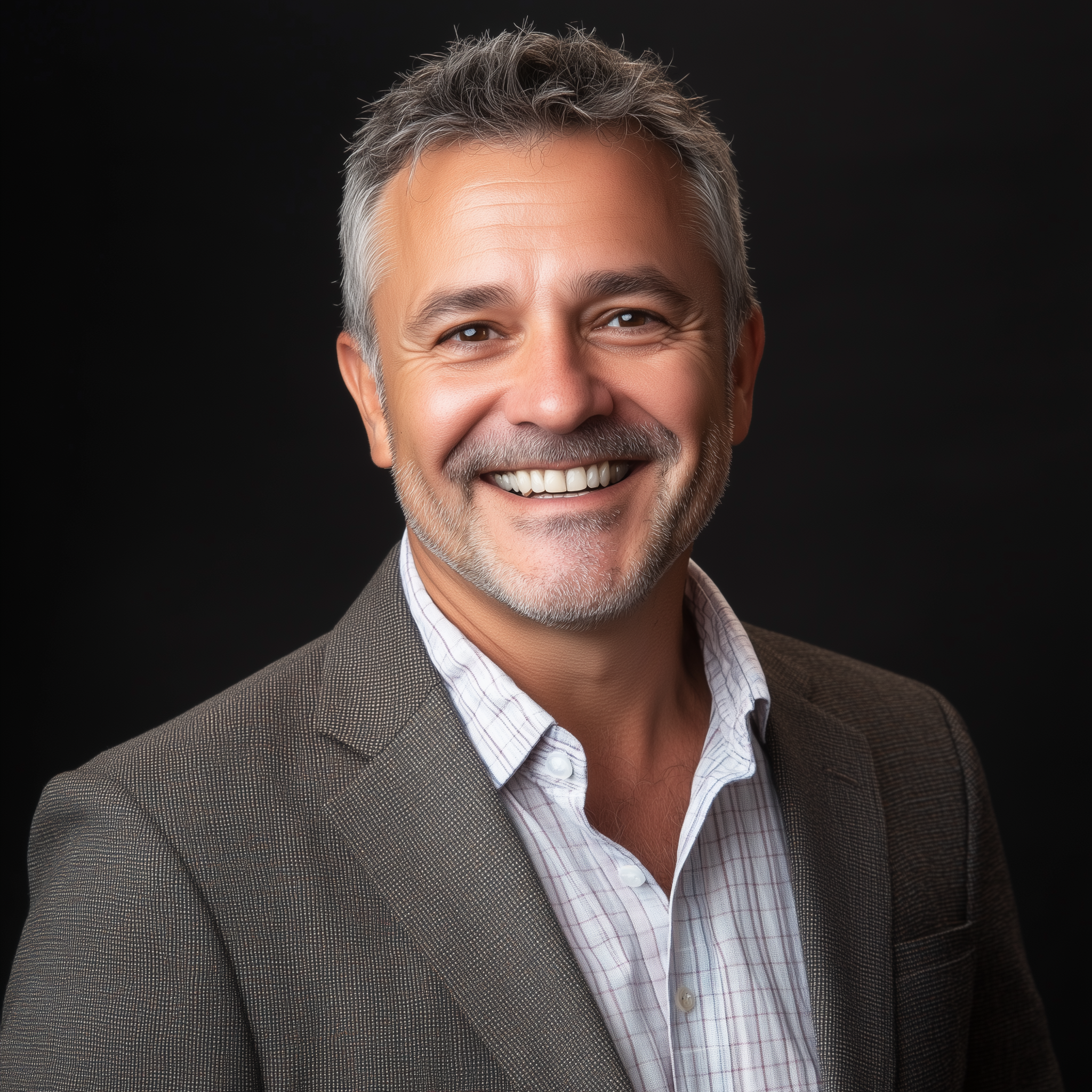 Porträt eines zufriedenen Patienten